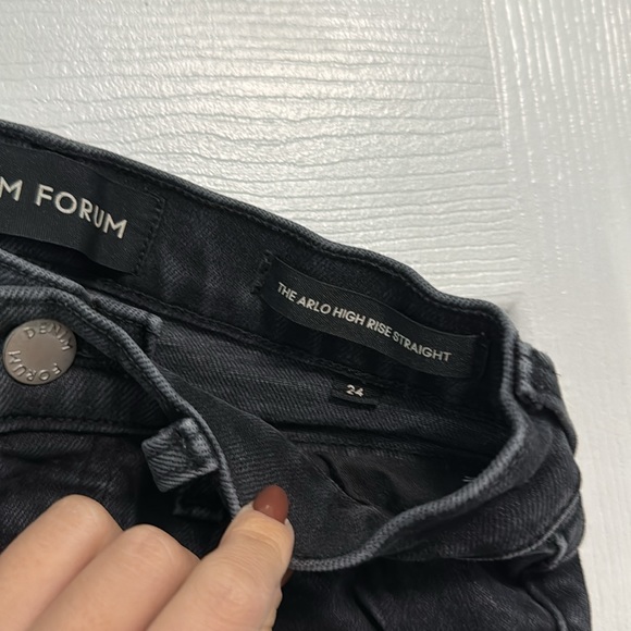 Aritzia Denim Forum The Arlo High Rise Straight Jean - Picture 2 of 3